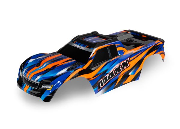 Traxxas TRX8918T - Body, Maxx, orange (painted, decals applied)
