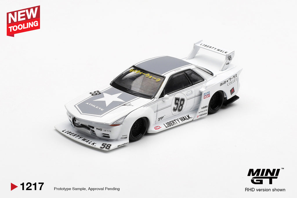 MINI GT 1217 - Nissan Skyline GT-R (R32) Kaido Works TAS 2025