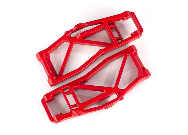 Traxxas TRX8999R - Suspension arms, lower, red (left and right, front or rear) (2)