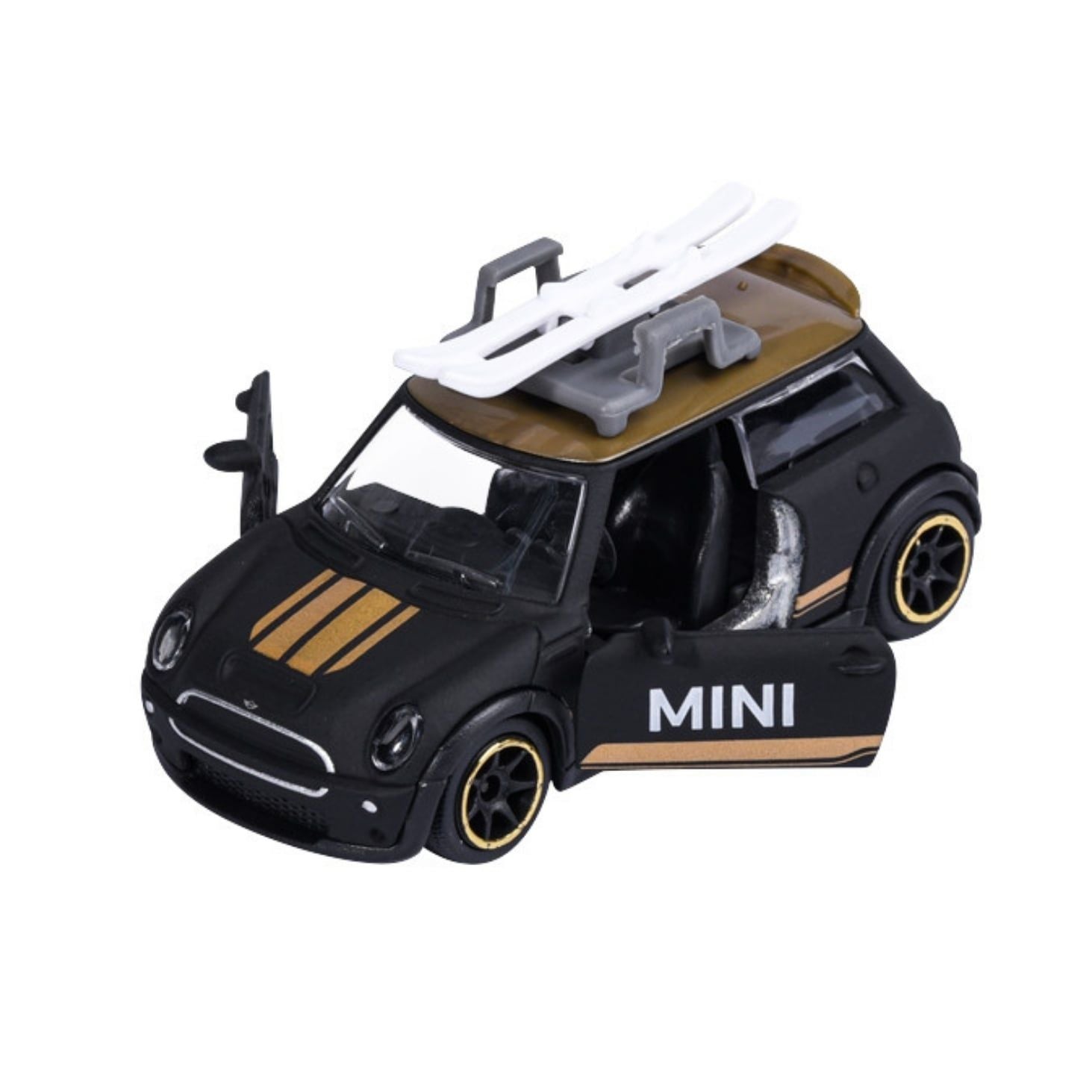 Majorette Mini Deluxe Cars - Mini Cooper S zwart