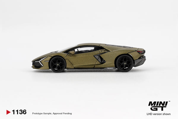 MINI GT 1136 - Lamborghini Revuelto Verde Gea Matte