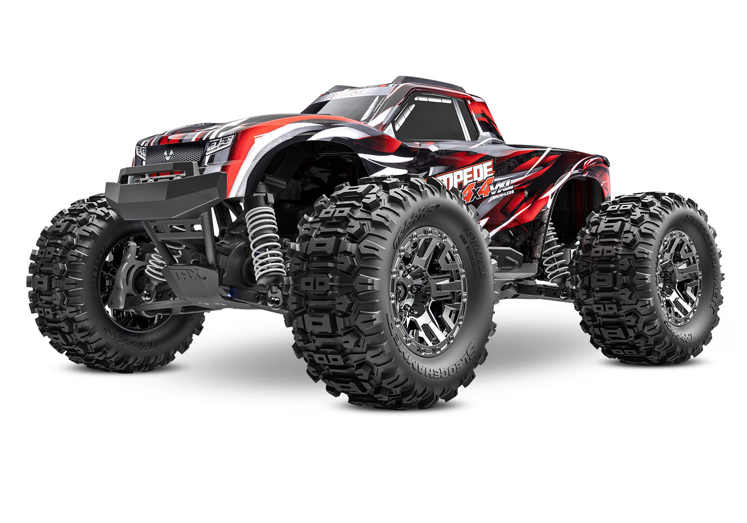 Traxxas Stampede 4X4 VXL HD TQi TSM - Rood