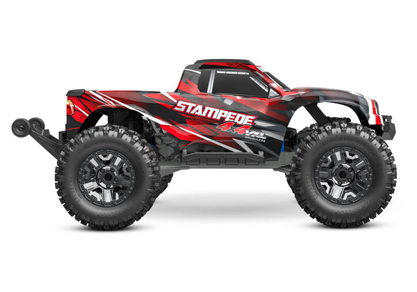 Traxxas Stampede 4X4 VXL HD TQi TSM - Rood
