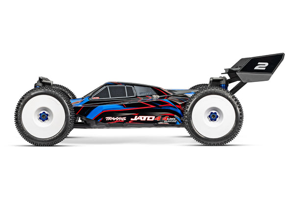 Traxxas Jato 4X4 VXL 4S Buggy - Blauw