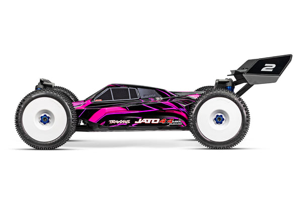 Traxxas Jato 4X4 VXL 4S Buggy - Roze