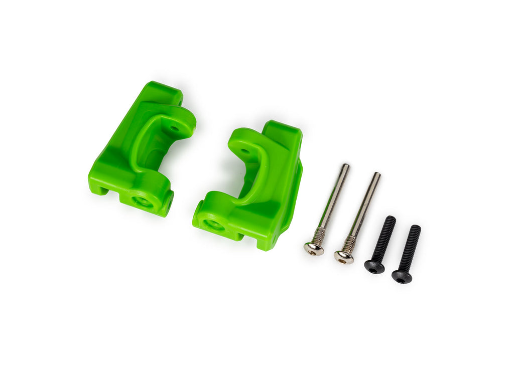 Traxxas TRX9136-GRN - Caster blocks (c-hubs), extreme heavy duty, green (left & right)