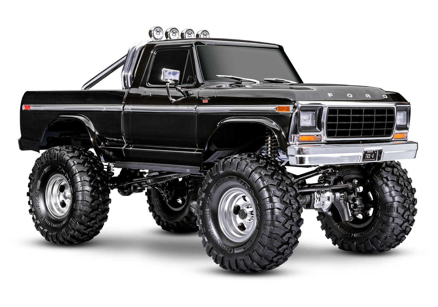 Traxxas TRX-4 Ford F-150 Truck 1979 High Trail Edition -  - Zwart