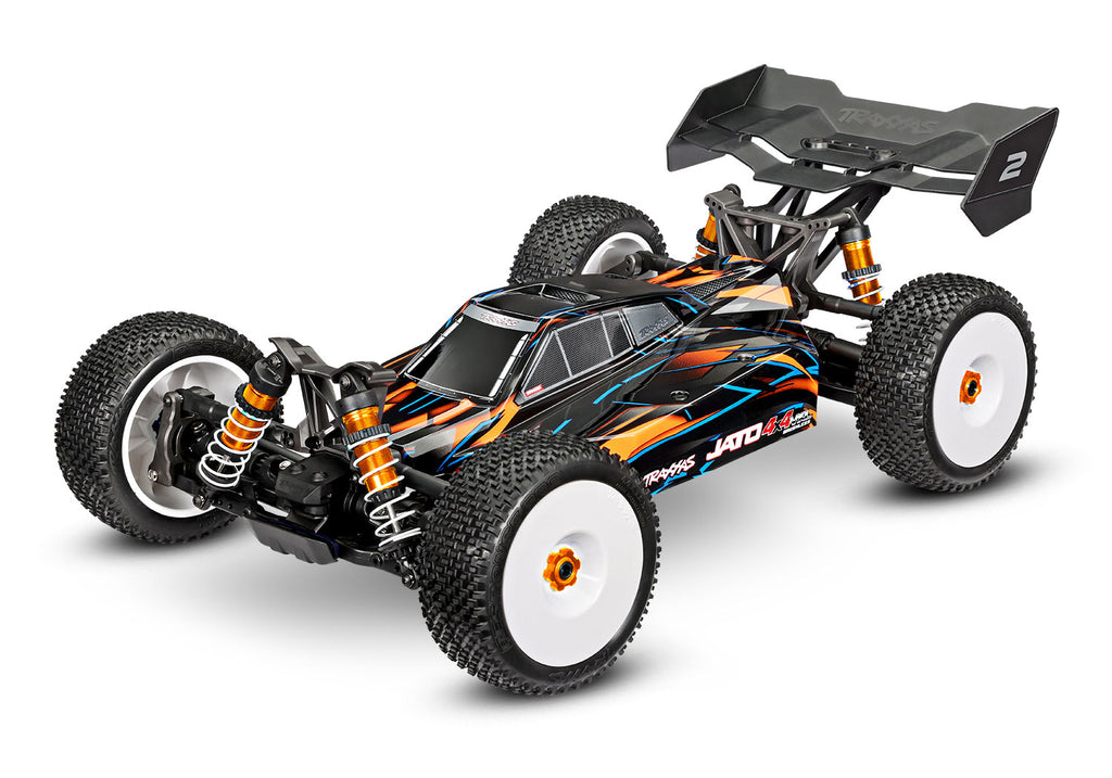 Traxxas Jato 4X4 VXL 4S Buggy - Oranje