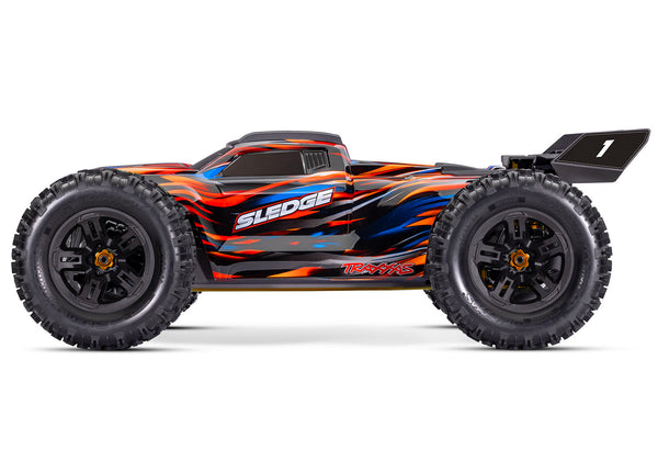 Traxxas Sledge Belted 1/8 6S - Oranje