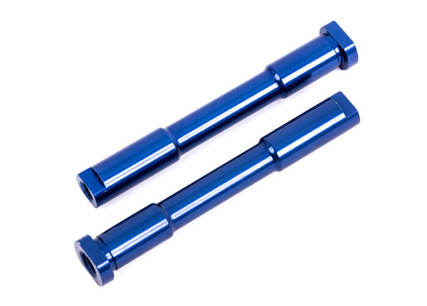 Traxxas TRX9525 - Bellcrank posts, steering (aluminum, blue-anodized)