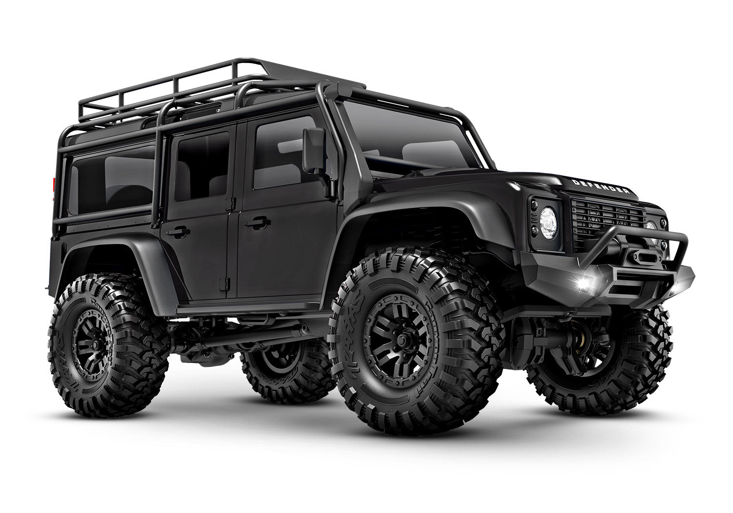 Traxxas TRX-4M Land Rover Defender 4WD Crawler - Zwart