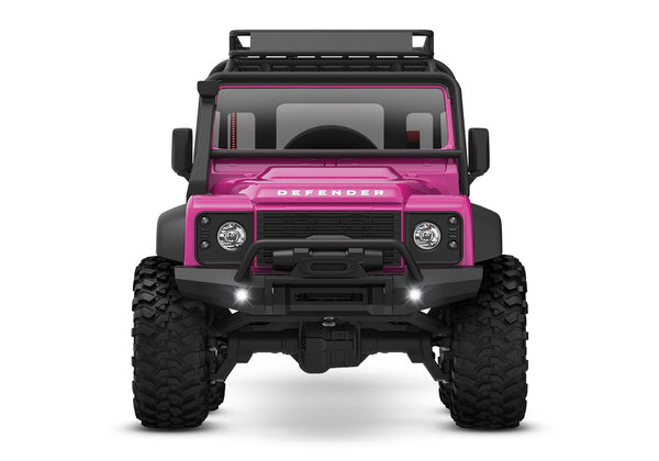 Traxxas TRX-4M Land Rover Defender 4WD Crawler  - Roze