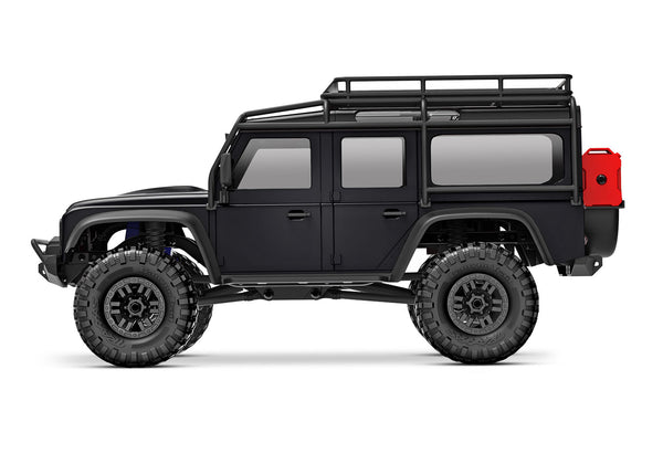 Traxxas TRX-4M Land Rover Defender 4WD Crawler - Zwart