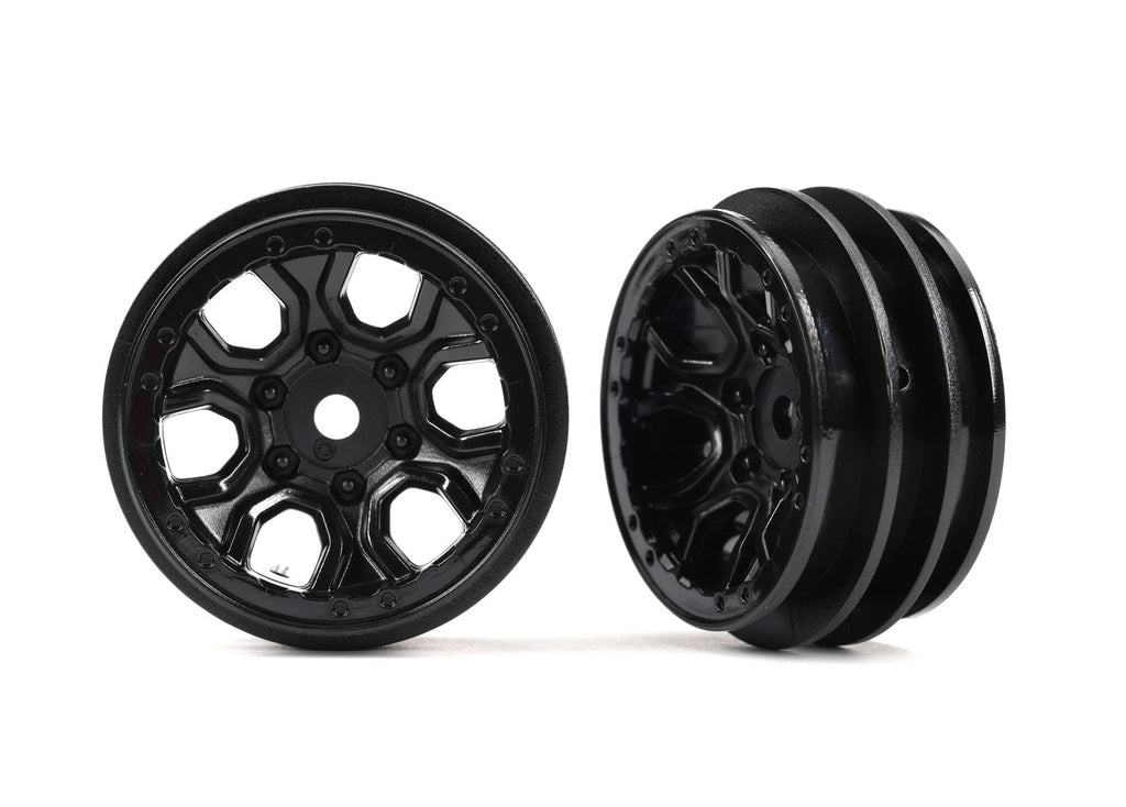 Traxxas TRX9770 - Wheels, 1.0 (black) (2)