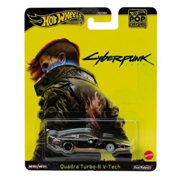 Hot Wheels Premium Pop Culture - Quadra Turbo-R V-Tech