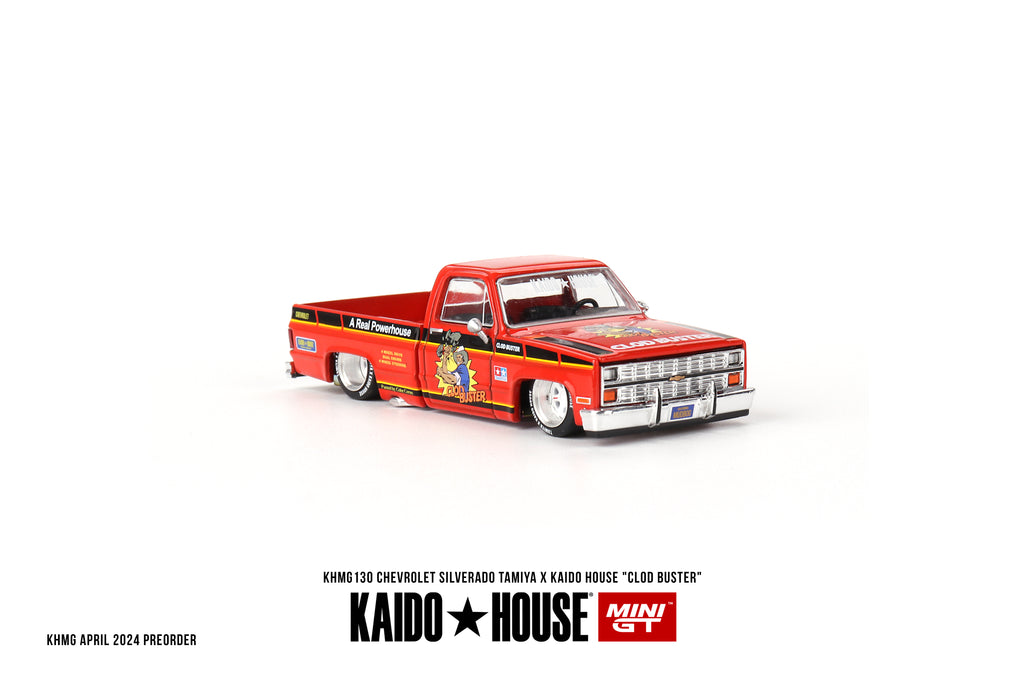 KAIDO HOUSE X MINI GT 130 - Chevrolet Silverado TAMIYA x KAIDO HOUSE "Clod Buster"