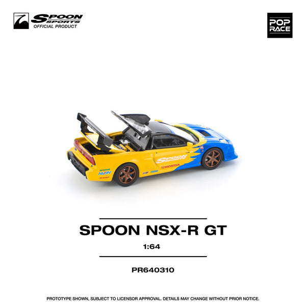Pop Race 0310 - Spoon NSX-R GT, yellow/blue