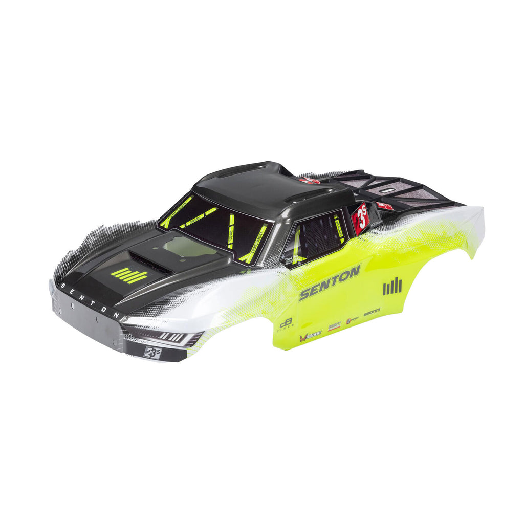 ARRMA ARA-1625 - SENTON Clipless Painted Decaled Trimmed Body, Yellow