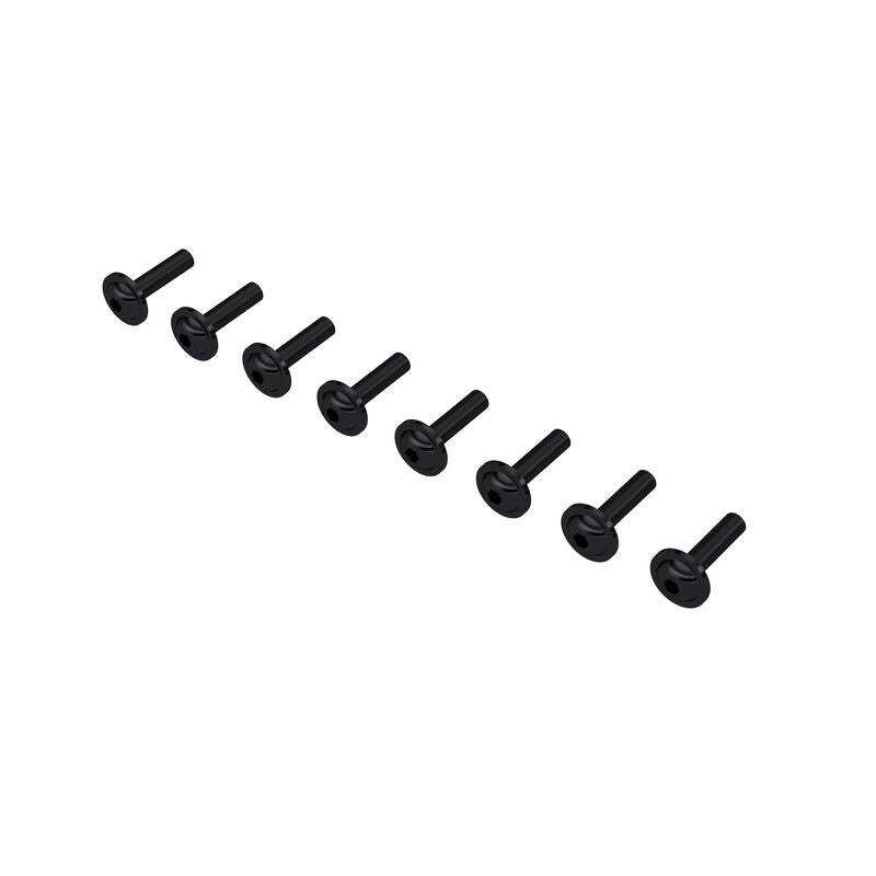 ARRMA ARA-2369 - Button Head Screw M3x12mm with Washer (8)