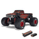 ARRMA 1/16 QUAKE GROM 4X4 RTR Brushed Monster Truck (Incl. Accu & Lader) - Rood
