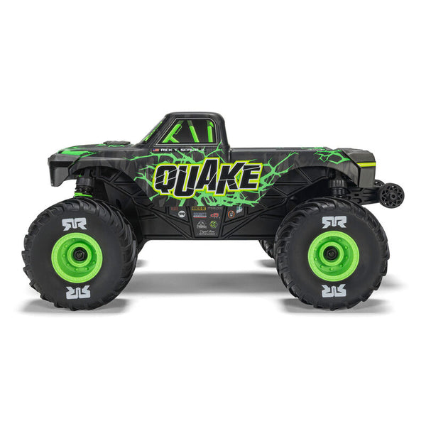 ARRMA 1/16 QUAKE GROM 4X4 RTR Brushed Monster Truck (Incl. Accu & Lader) - Groen