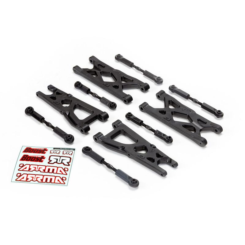 ARRMA ARA230008 - WIDE TRACK ARM UPGRADE SET: BOOST BOX