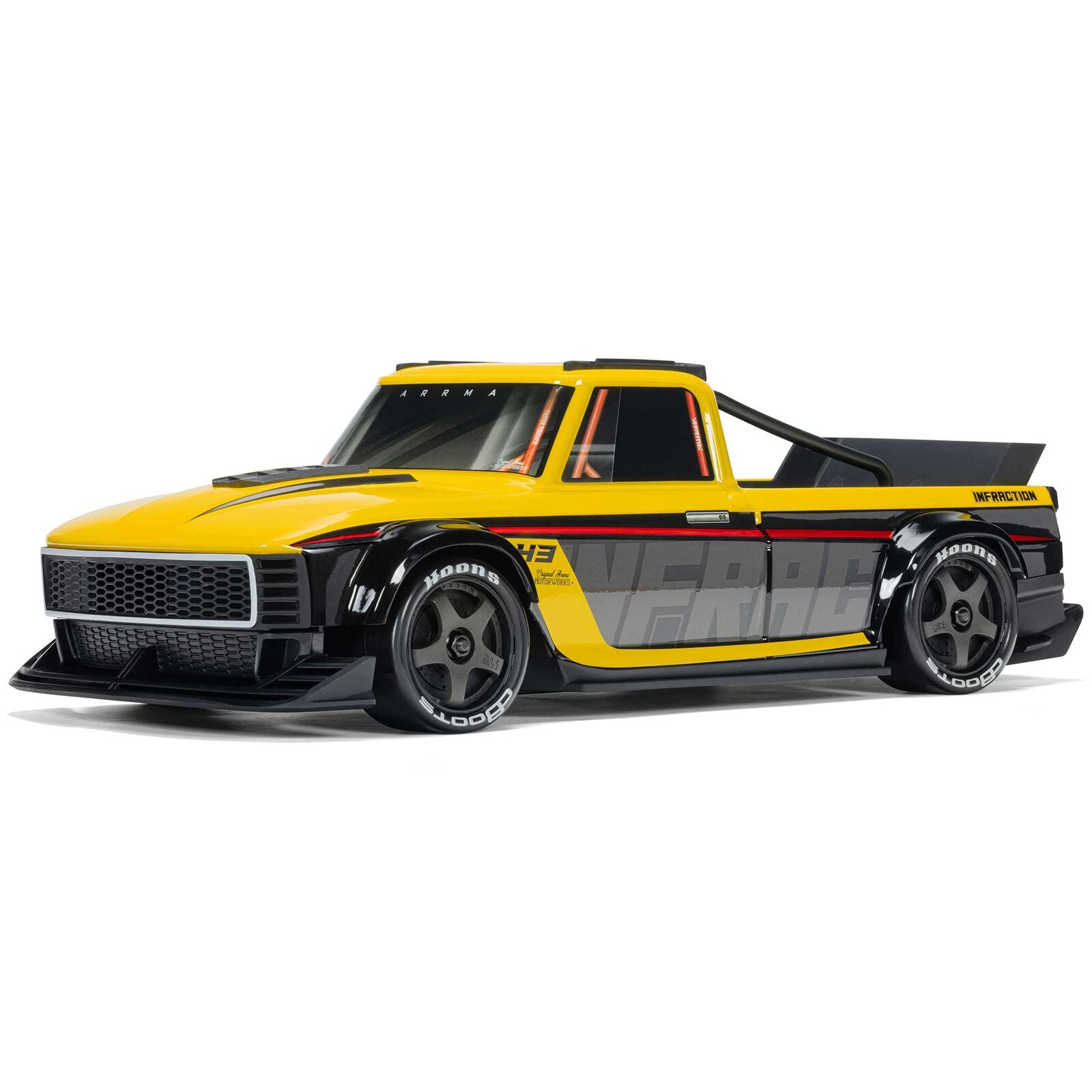 ARRMA 1/12 INFRACTION GROM 3S RTR (Incl. Accu & Lader) - Geel