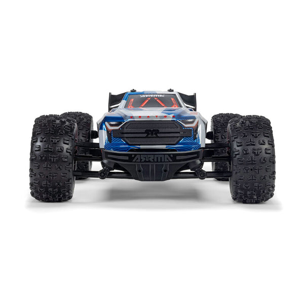 ARRMA MINI KRATON - 1/16 4x4 RTR Brushless Speed Truck (incl Battery & usb lader) - Rood / Blauw