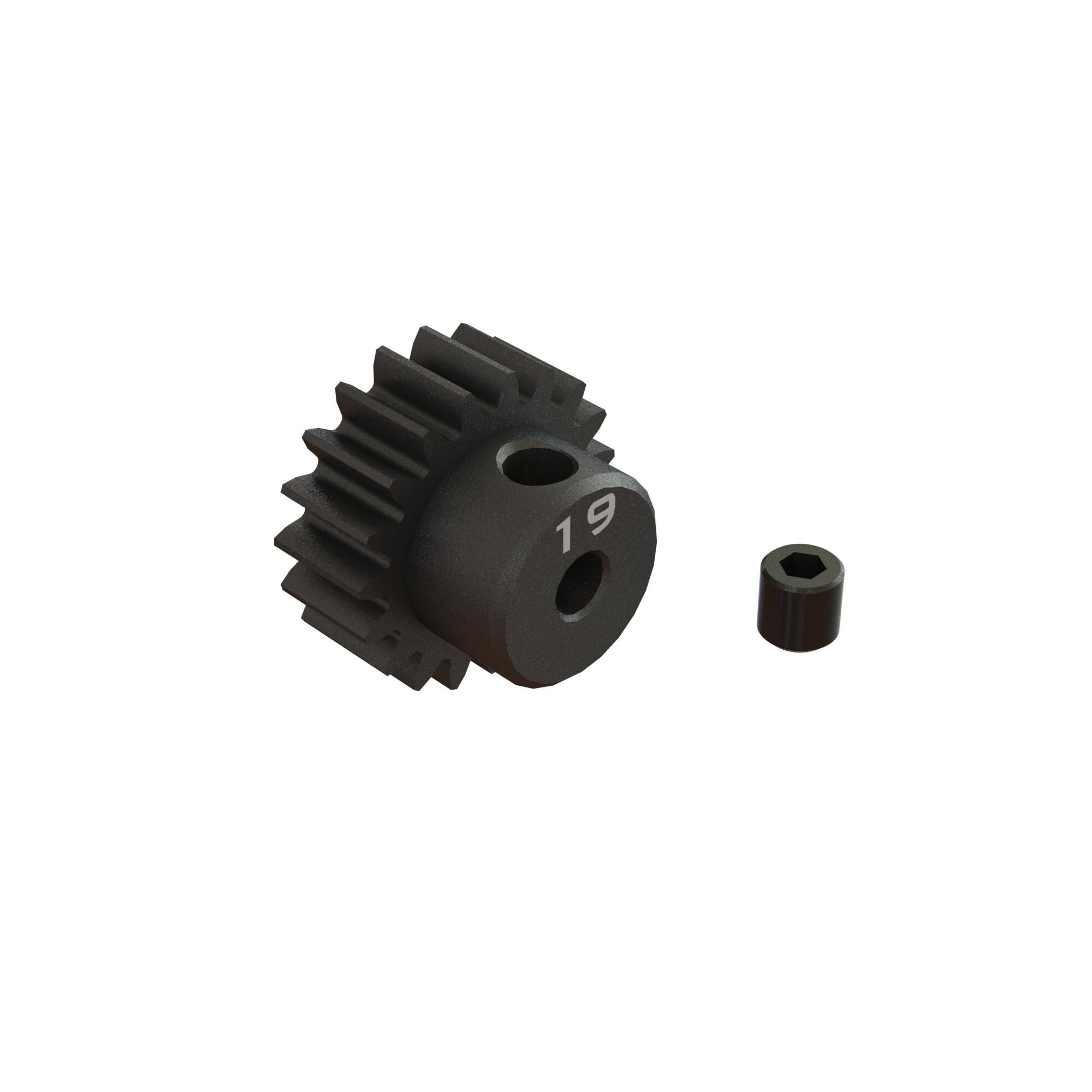 ARRMA ARA311081 - 19T 0.8MOD STEEL PINION GEAR (3.175 mm)