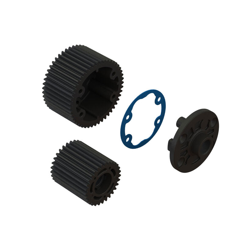 ARRMA ARA311095 - DIFF CASE AND IDLER GEAR SET (47/29T, 0.8M)