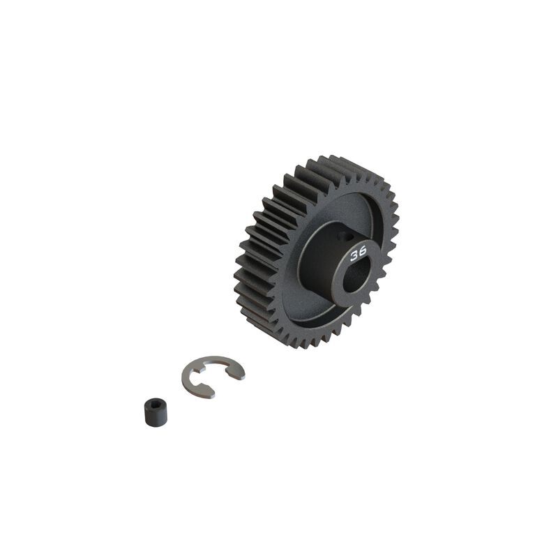 ARRMA ARA311124 - 36T Mod1 Safe-D8 Steel Pinion Gear (8mm)