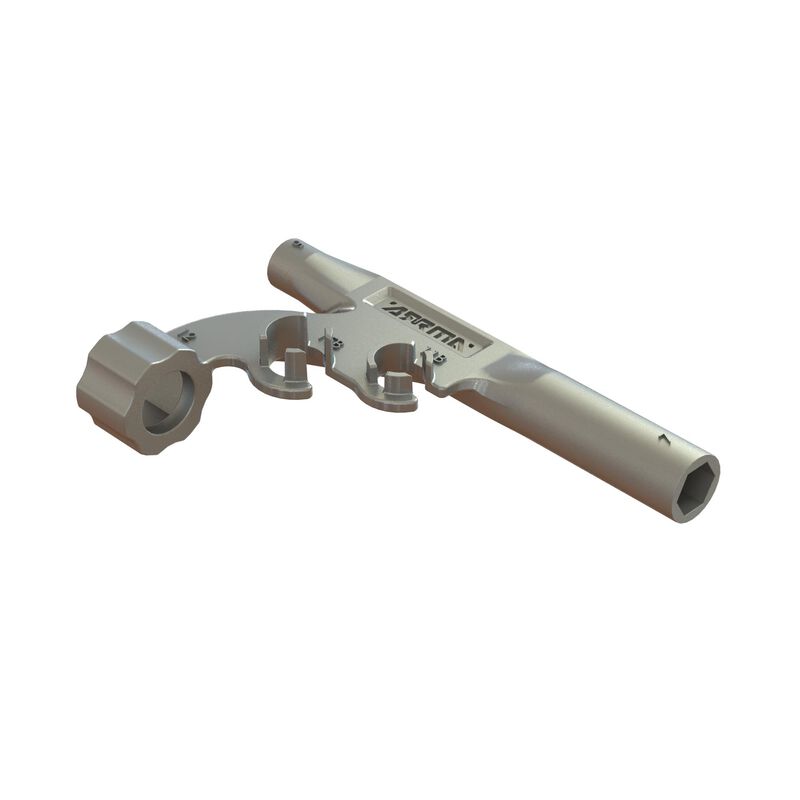 ARRMA ARA320680 - Metal Multi Tool 5/7mm Nut, 11/15mm Bore Shock