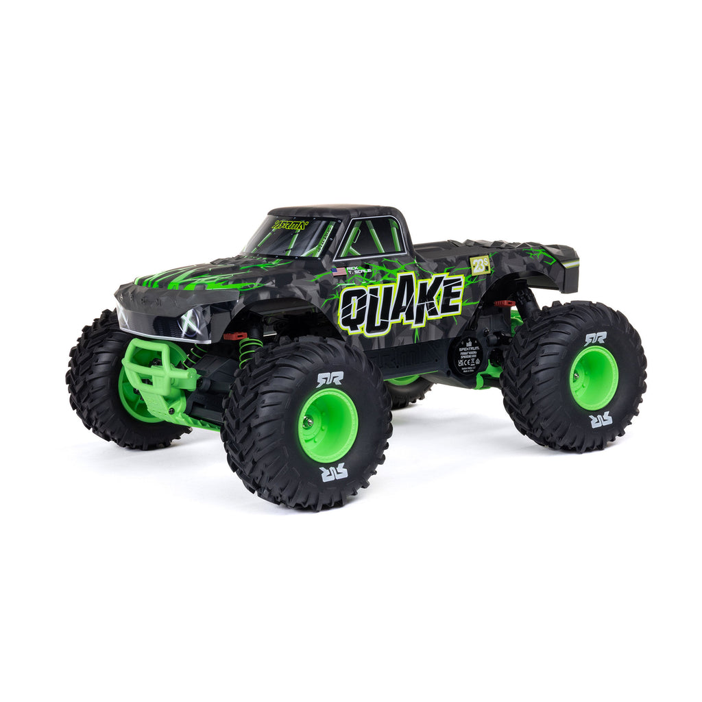 Arrma QUAKE 223S DSC 2WD RTR Brushless Monster Truck - Green
