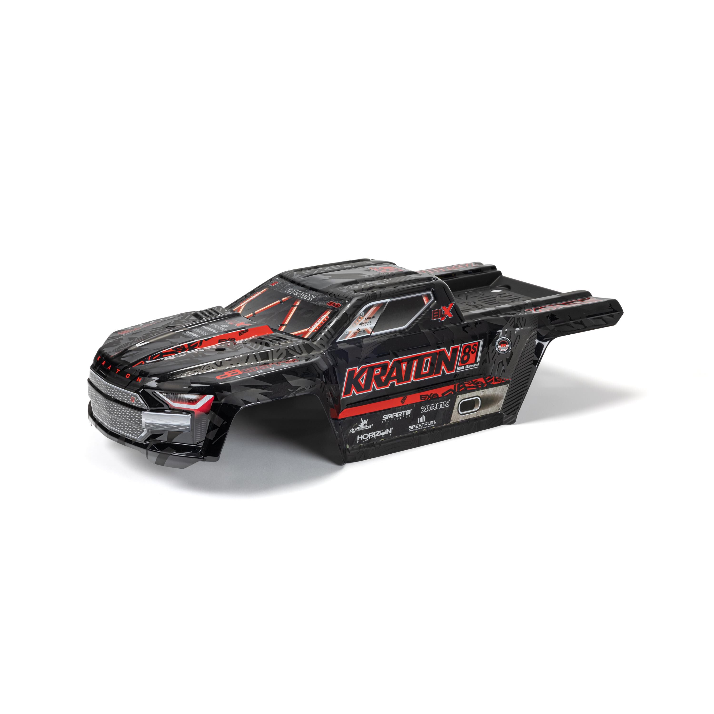 ARRMA AR409010 - 1/5 KRATON 8S Painted Decalled Trimmed Body Black