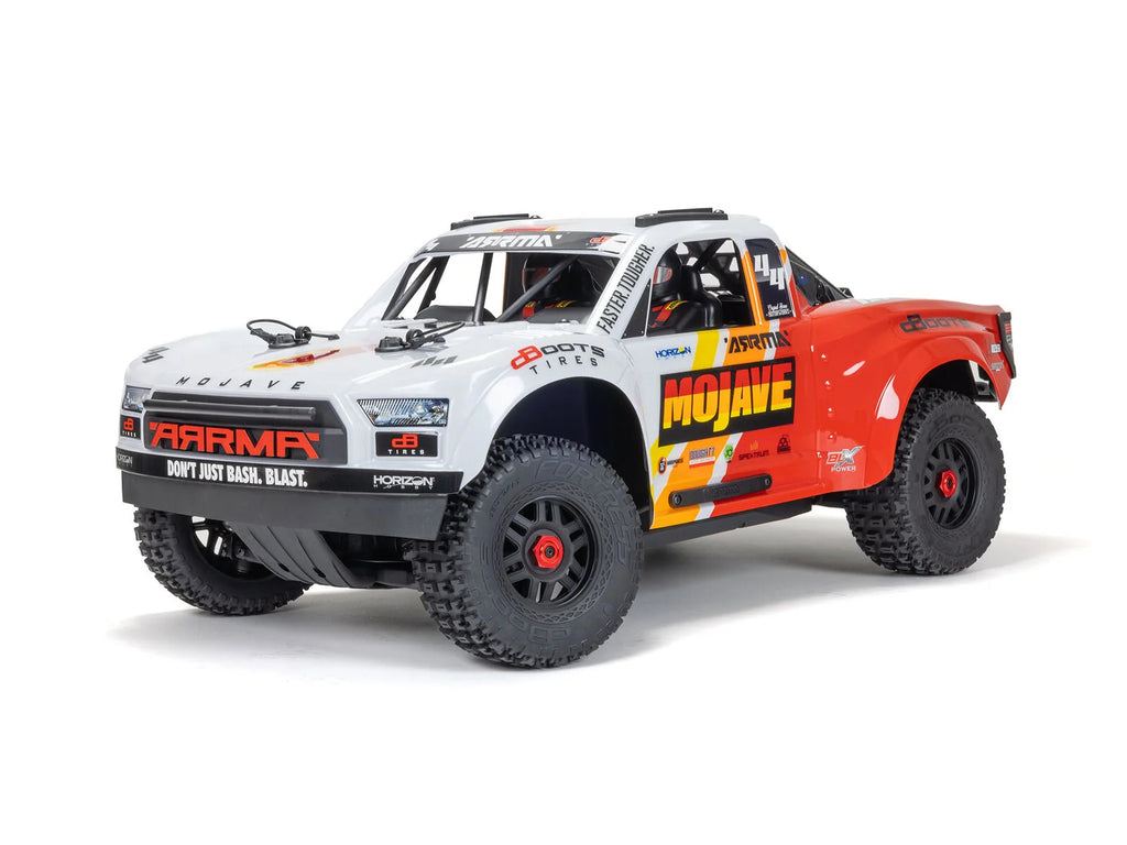 ARRMA MOJAVE 4S BLX 1/8 4x4 Desert Truck RTR - wit