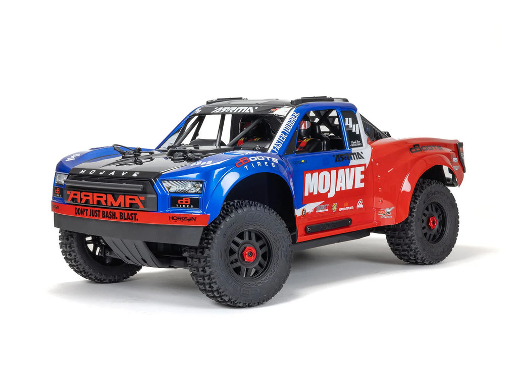 ARRMA MOJAVE 4S BLX 1/8 4x4 Desert Truck RTR - blauw