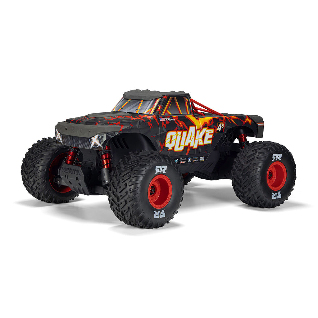 ARRMA 1/8 ARRMA QUAKE 4S RTR (Zonder Accu & Lader) - Rood