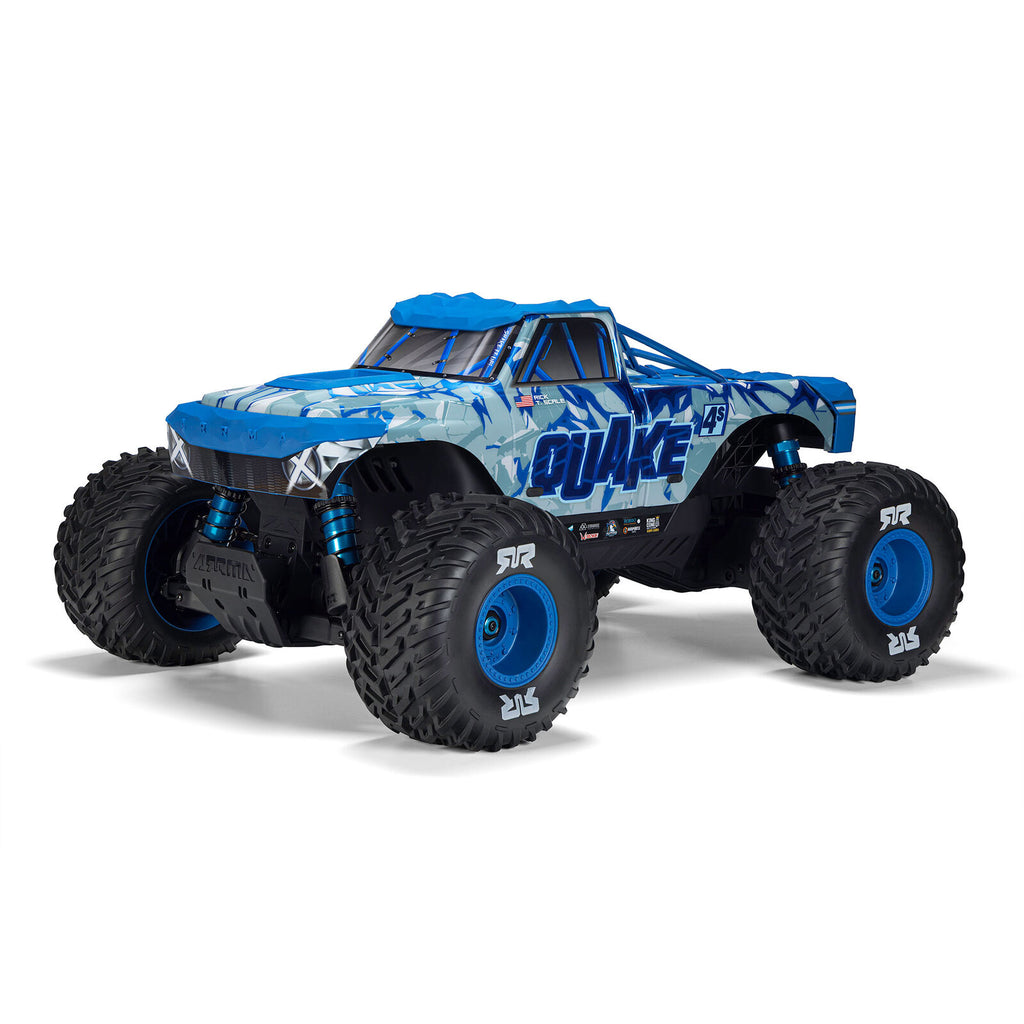 ARRMA 1/8 ARRMA QUAKE 4S RTR (Zonder Accu & Lader) - Blauw / Wit
