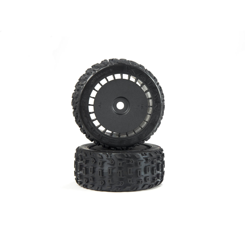 ARRMA ARA550097 - dBoots Katar T Belted 6s Tire Set Glued (2st)