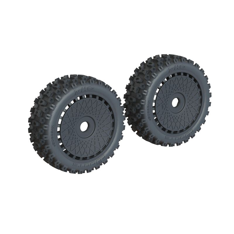 ARRMA ARA550118 - dBoots '2-HO' Tire Set Glued