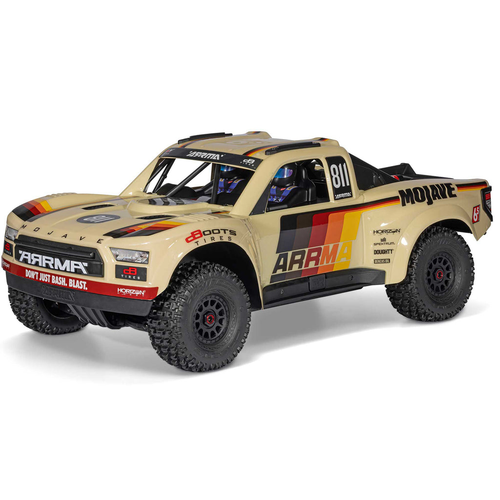 Arrma 1/7 Mojave 6S 4x4 RTR Brushless Desert Truck V2 - Beige