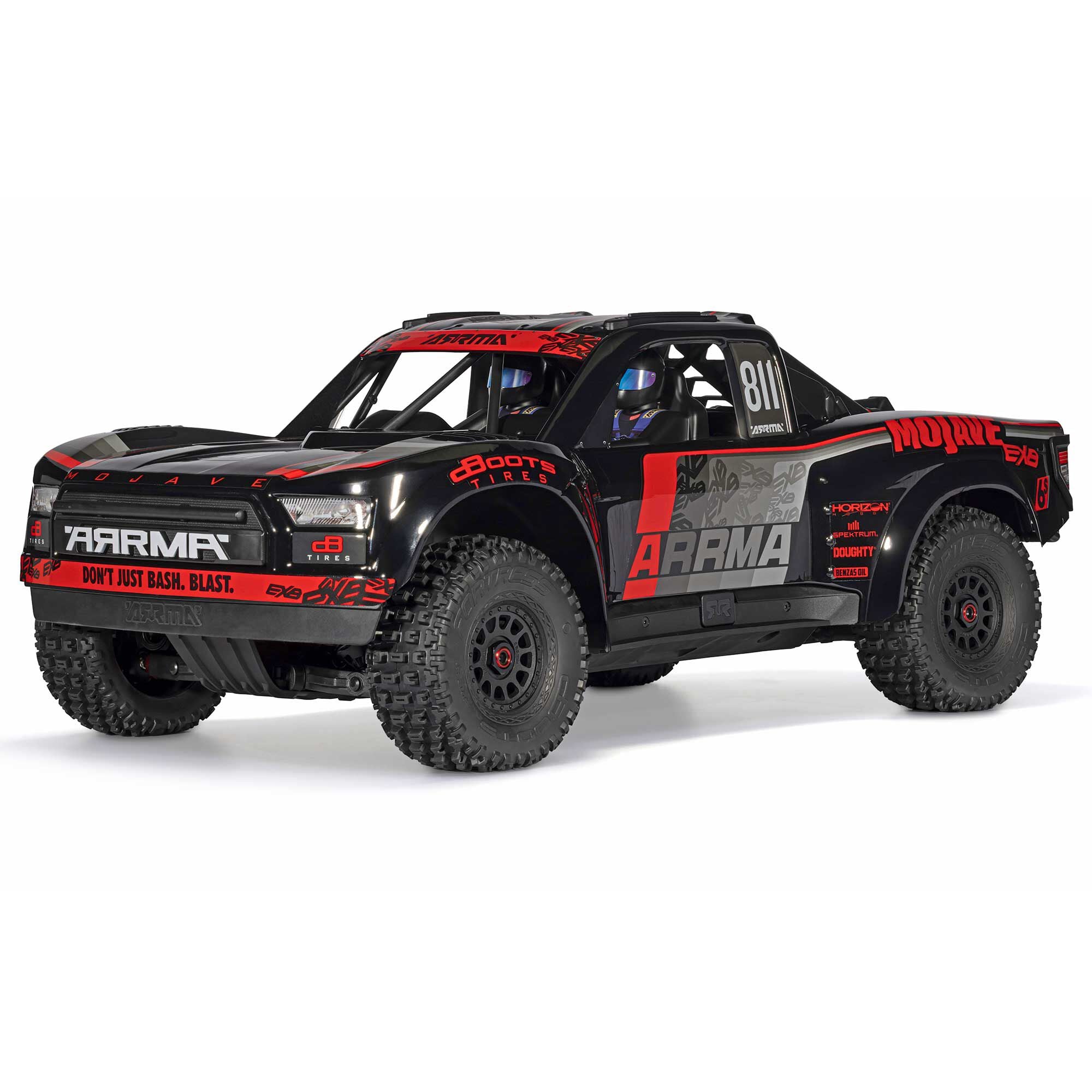 Arrma 1/7 Mojave 6S EXB 4x4 RTR Brushless Desert Truck - Zwart