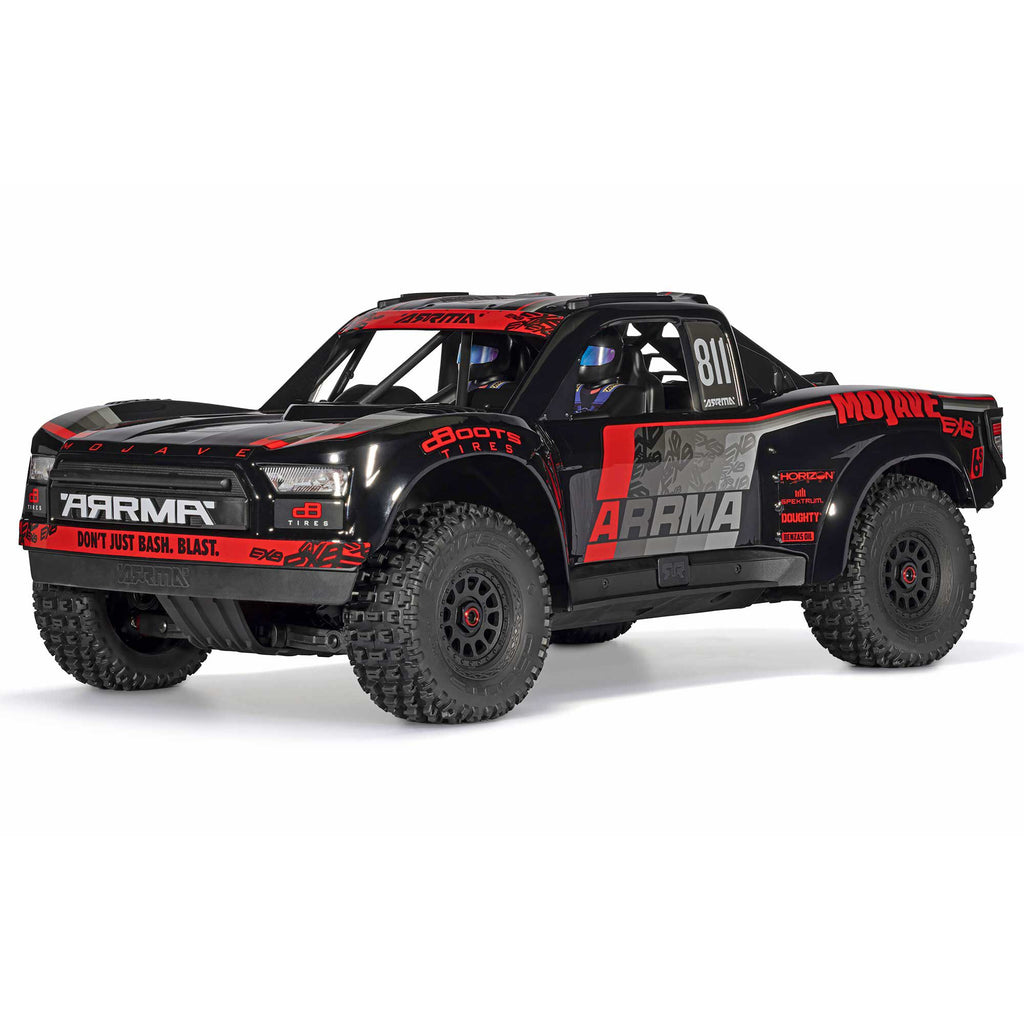 Arrma 1/7 Mojave 6S EXB 4x4 RTR Brushless Desert Truck - Zwart