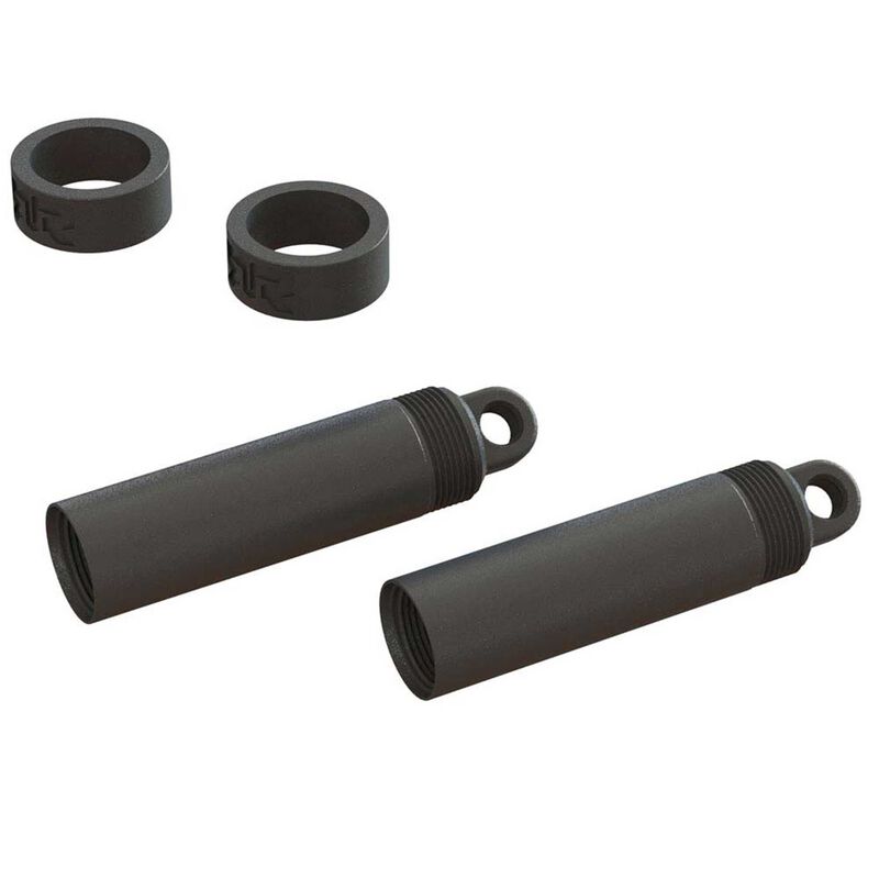 ARRMA ARA330449 - SHOCK BODY SPRING SPACER SET 2 FRONT: 4X4