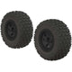 ARRMA AR550044 - 1/10 DBOOTS FORTRESS MT 2.2/3.0 PRE-MOUNTED TIRES, 14MM HEX, (Zwart) (2st)