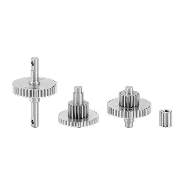 INJORA 4M-36AS -  Overdrive Underdrive Stainless Steel Transmission Gear Set for 1/18 TRX4M