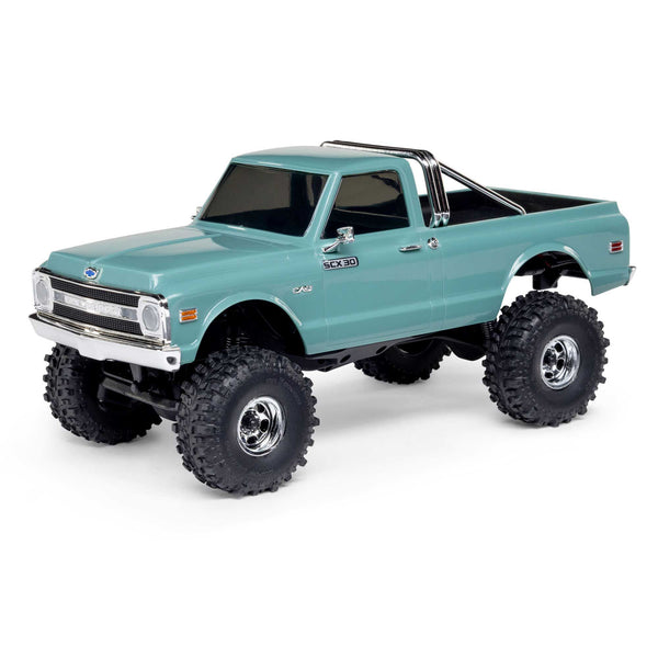 Axial SCX30 Chevrolet K10 - 1/30 4X4 RTR Brushed Rock Crawler (incl. accu & lader) groen