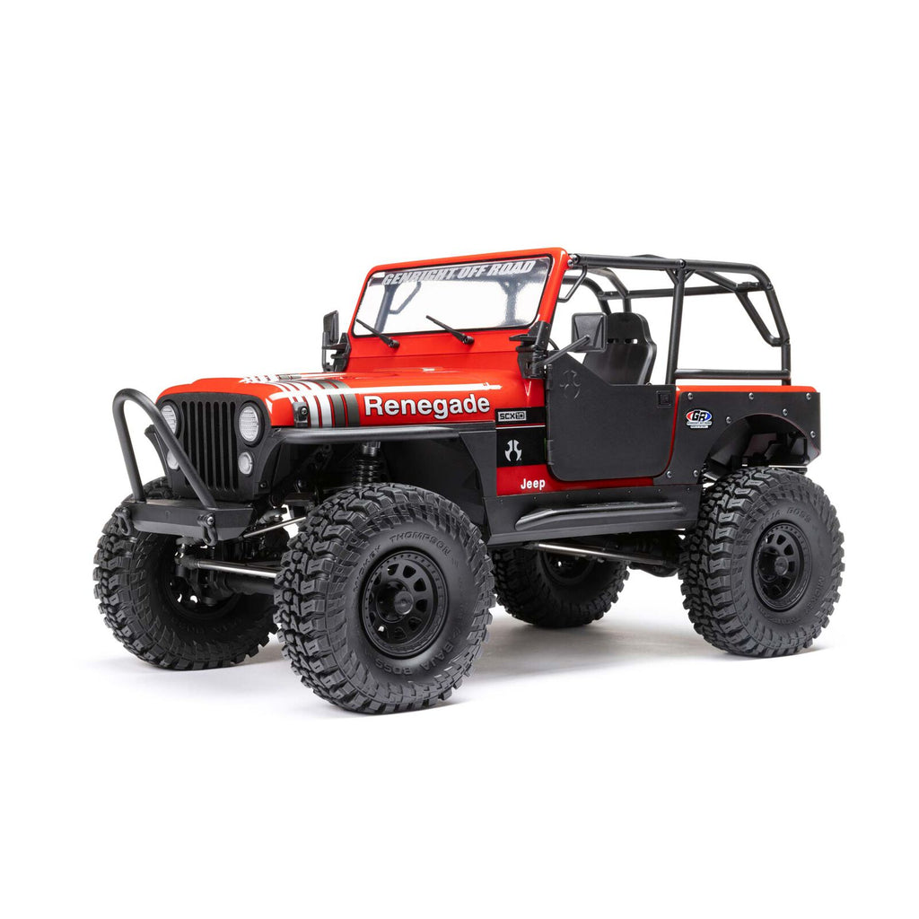 Axial SCX10 III JEEP CJ-7 1/10 4WD BRUSHED RTR - Rood