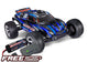 Traxxas Rustler 2WD BL-2s HD  - Blauw