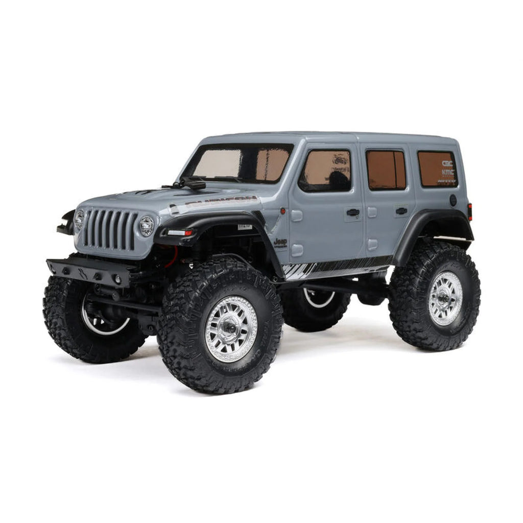 Axial SCX24 Jeep Wrangler JLU 1/24 4WD Crawler RTR - Grijs